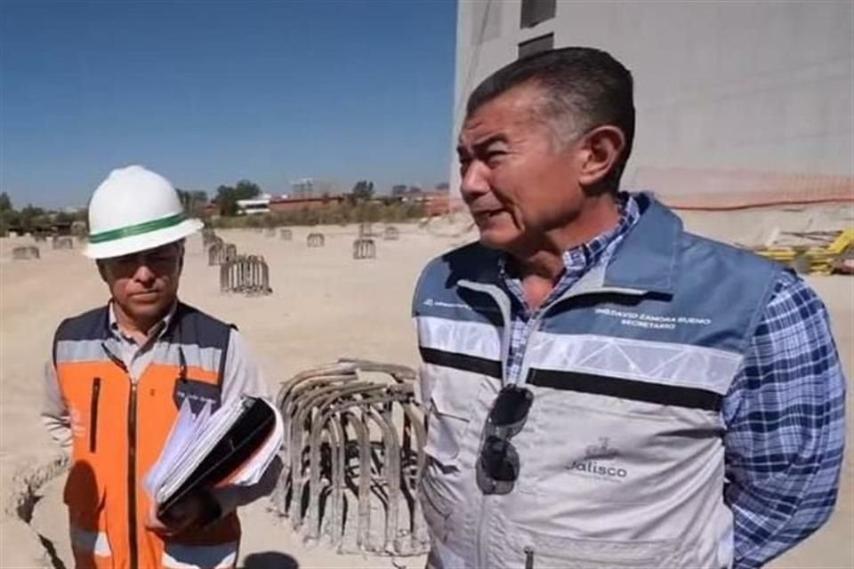 David Zamora Bueno,  titular de la Secretaría de Infraestructura y Obra Pública (SIOP).