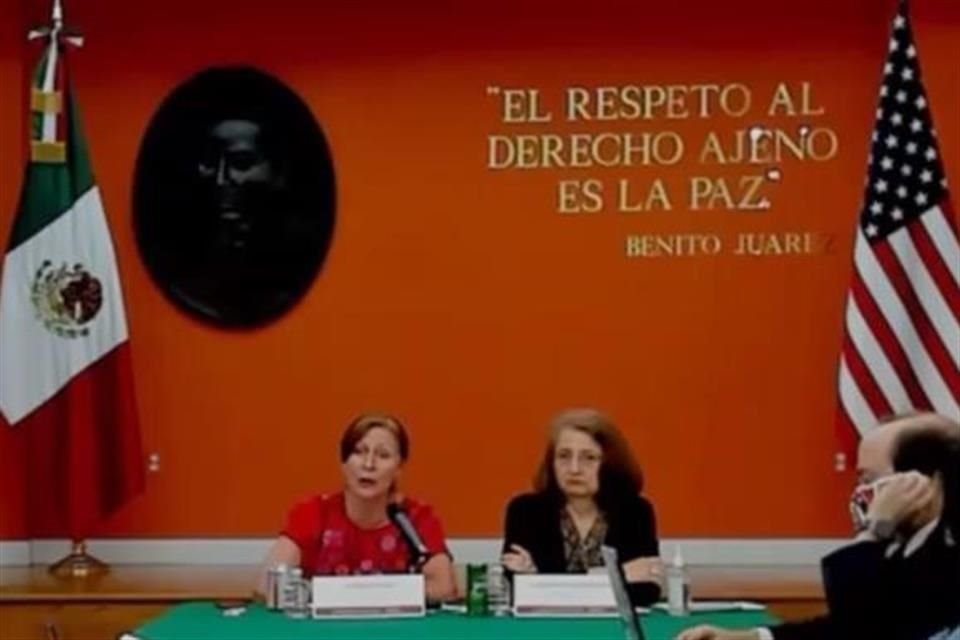 'Interpretación de EU no es lo que acordamos en términos del T-MEC', dijo la titular de SE.