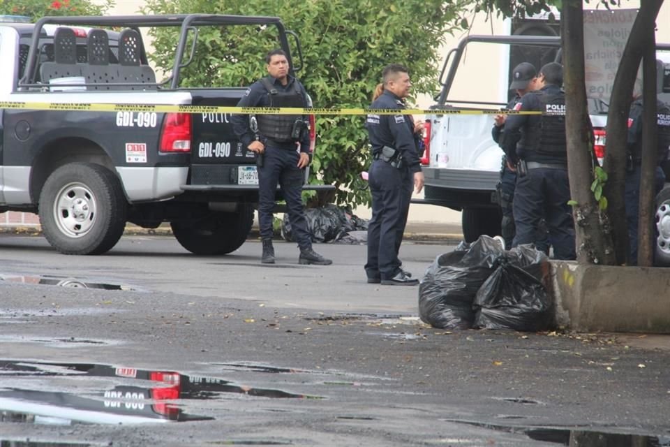 En la Colonia La Loma, fue encontrado el cadáver de un hombre envuelto en bolsas.