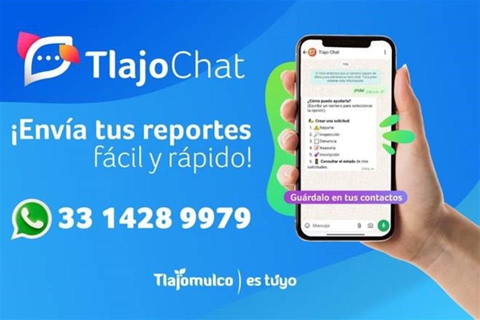Para comenzar es necesario enviar un mensaje al 331-428-9979 y el bot mostrará un menú con las opciones disponibles y guiará al usuario en el proceso.