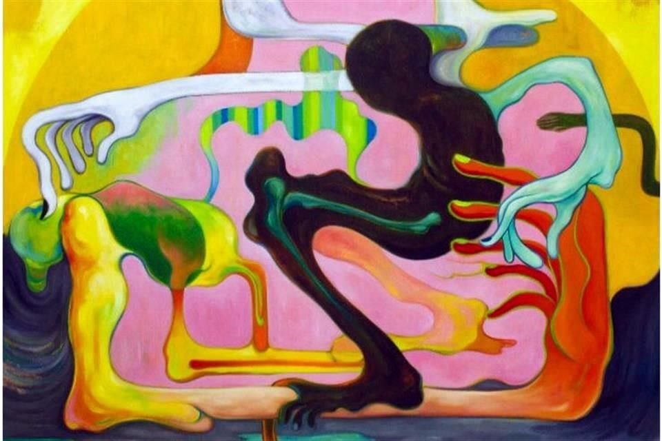 Obra de Edgar Cobián, artista mexicano que participó de la Residencia 797.