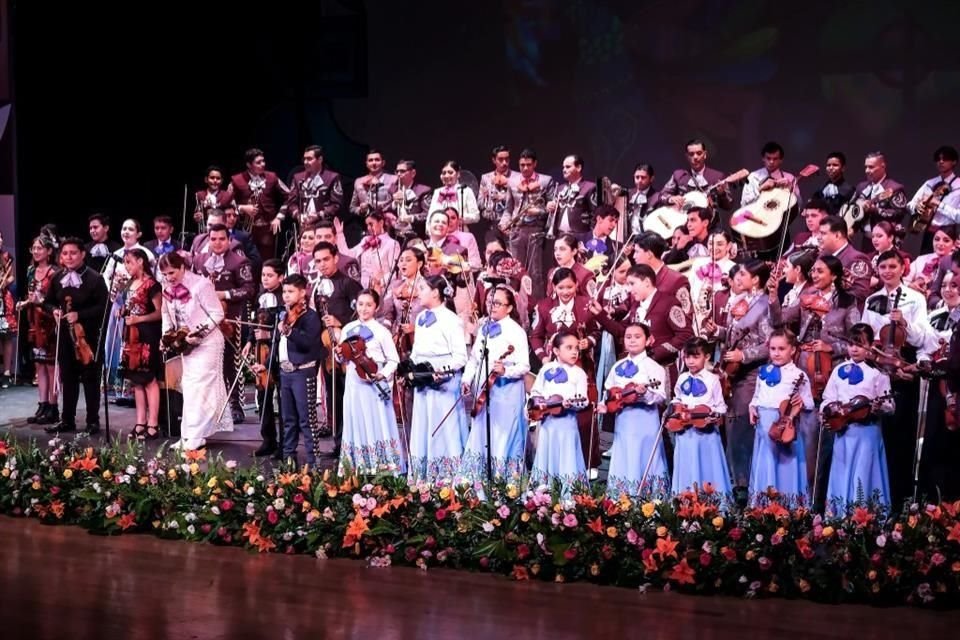 Final del Concurso de Mariachi Infantil y Juvenil en 2023, Teatro Degollado.