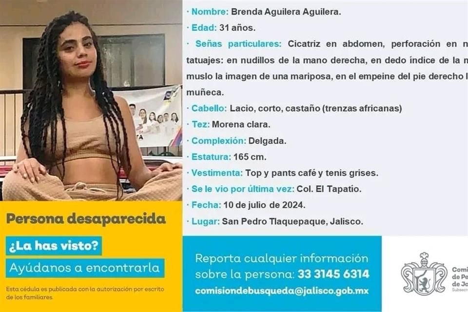 Brenda estudió enfermería y atiende un local como estilista, además es madre de un niño de 10 años.