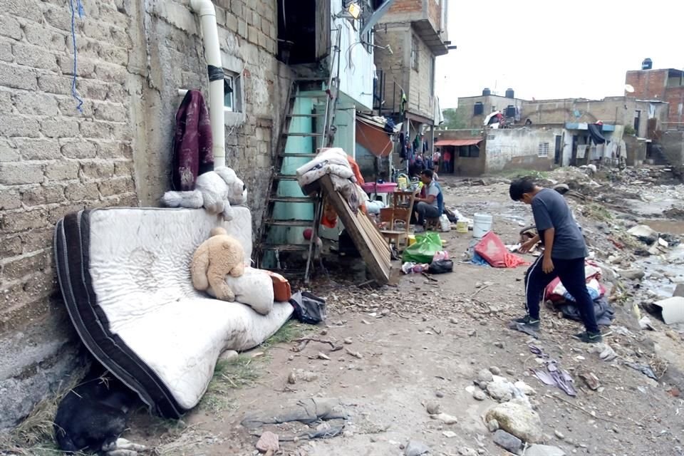 Habitantes de la zona de Arroyo Seco se han visto muy afectados en la temporada de lluvia.