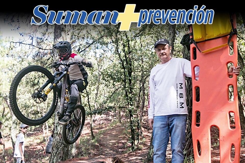 Manuel Magallanes fundó la asociación Más Bosque Manu para apoyar a los ciclistas en el Bosque La Primavera.