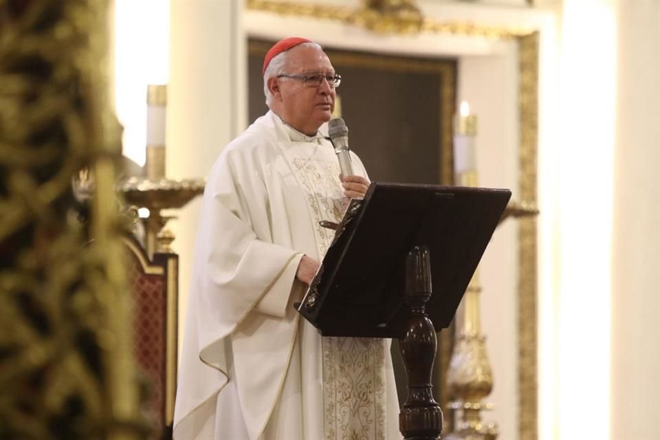 La solicitud la realizó el Cardenal José Francisco Robles Ortega.