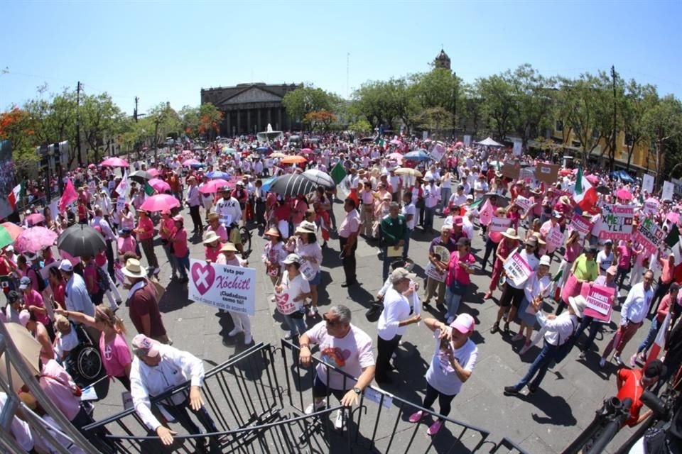 Las movilizaciones en contra de Morena han sido recurrentes los últimos meses.