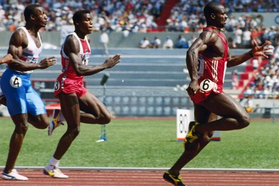 La rivalidad entre Ben Johnson y Carl Lewis.