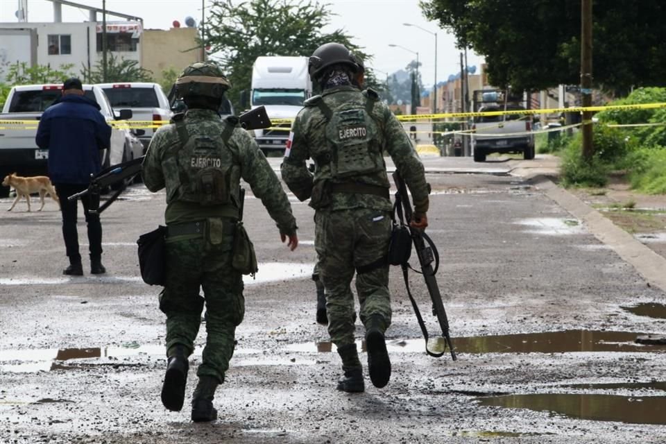 La víctima estaba en la Calle La Hacienda entre las Calles San francisco y Antonio García de Quevedo.