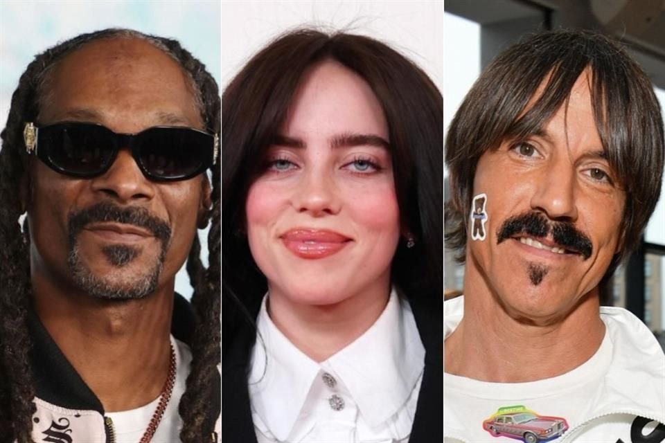 Billie Eilish, Snoop Dogg y los Red Hot Chili Peppers se presentarán en los Juegos Olímpicos en una combinación de segmentos en vivo y pregrabados.