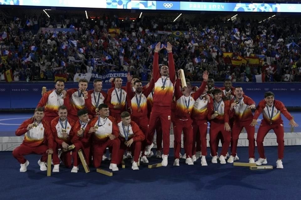 Así festejó España su primer Oro olímpico en Futbol tras 32 años.