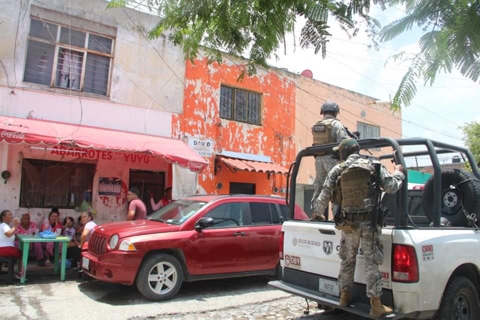 Los hechos se registraron afuera de una tienda.