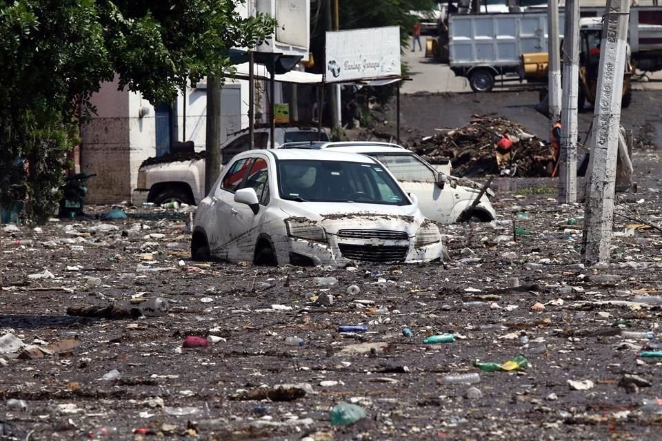 Afectaciones por el desbordamiento del Arroyo Seco en Zapopan, Municipio más afectado durante el temporal junto con San Juan de los Lagos.