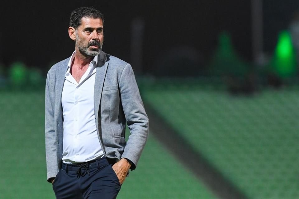 Fernando Hierro sufrió su primer descalabro deportivo en Arabia.