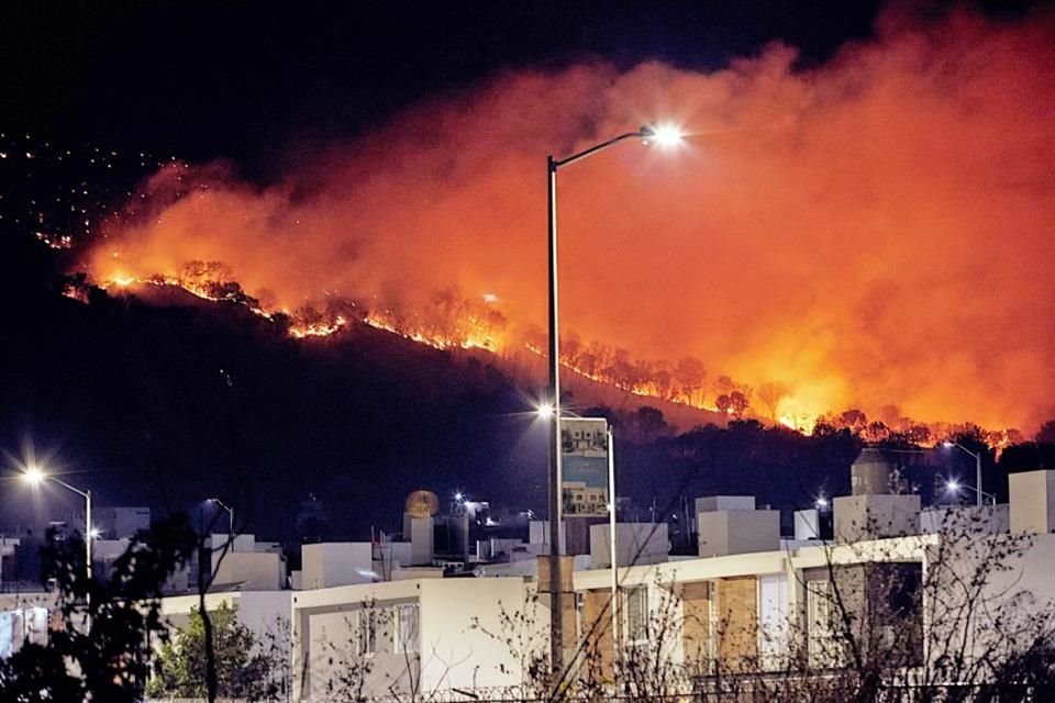 Incendios forestales en Jalisco.