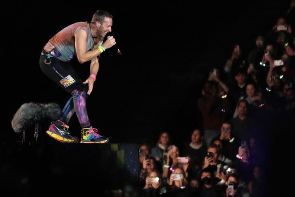 Chris Martin se dijo alegre de estar en Viena para ofrecer tres shows.