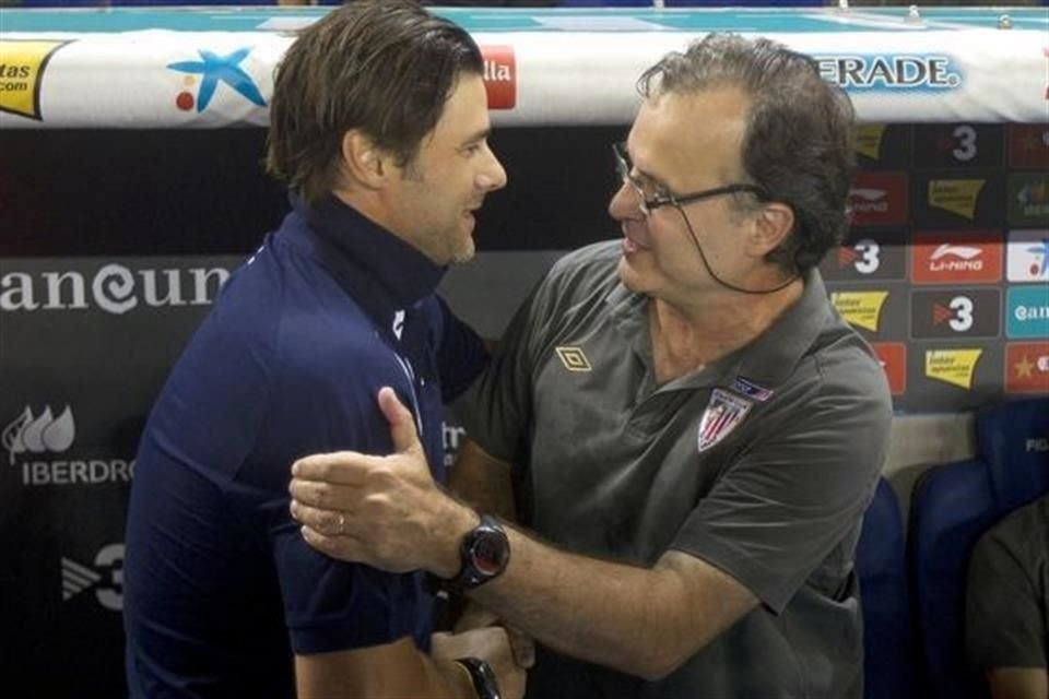 Mauricio Pochettino y Marcelo Bilesa.