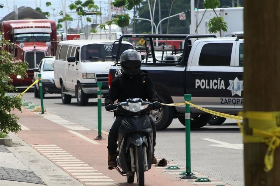 En la zona del acciedente, en la Avenida Mariano Otero, se han registrado siniestros en fechas recientes.