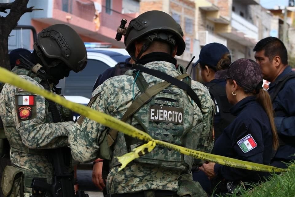 Vecinos de la zona fueron quienes alertaron a las autoridades del hecho, tras escuchar detonaciones.