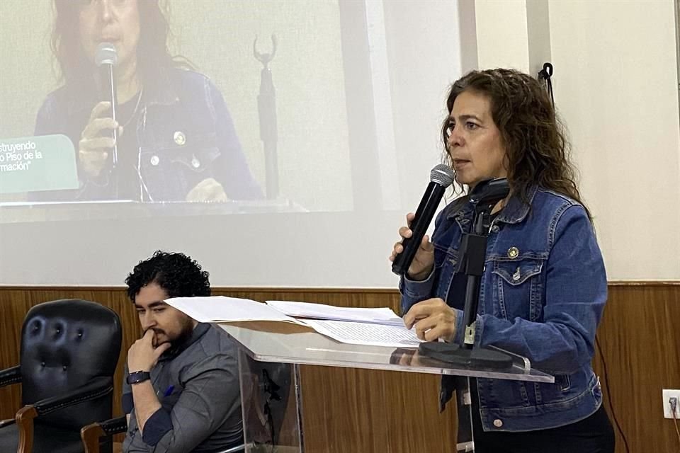 La diputada federal morenista Cecilia Márquez Alkadef Cortés, participó en un foro en el Congreso de Jalisco donde expresó su respaldo a reforma judicial federal.