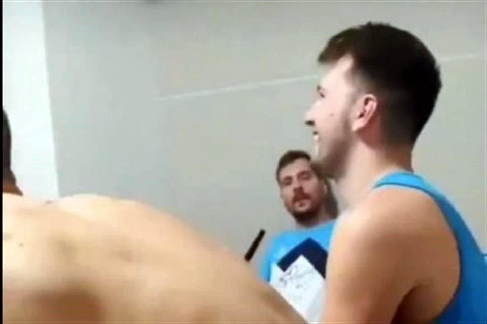 Luka Doncic y compañía se olvidaron de los protocolos.