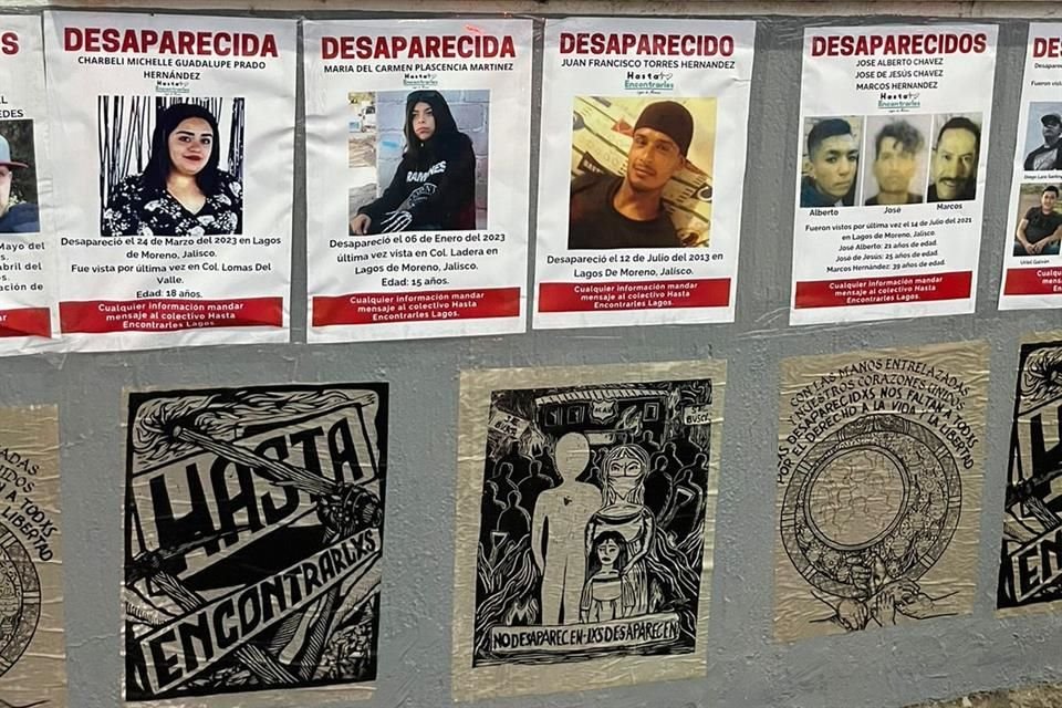 Lagos de Moreno acumula 565 personas con denuncia por desaparición.