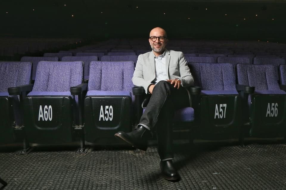 Carlos Puga, director del Auditorio Telmex, por aniversario 17  del recinto.