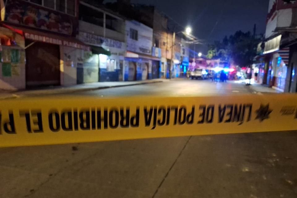 El incidente se registró sobre la convergencia de la Calle María Guadalupe Martínez de Hernandez Loza y la Calle Guillermo Hernández.