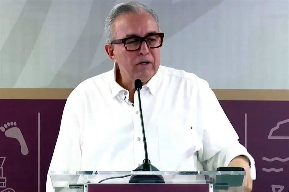 El Gobernador de Sinaloa, Rubén Rocha, afirmó que cancelación de Feria Ganadera en Culiacán fue por presencia de cantantes de corridos y no por narcomantas en su contra.