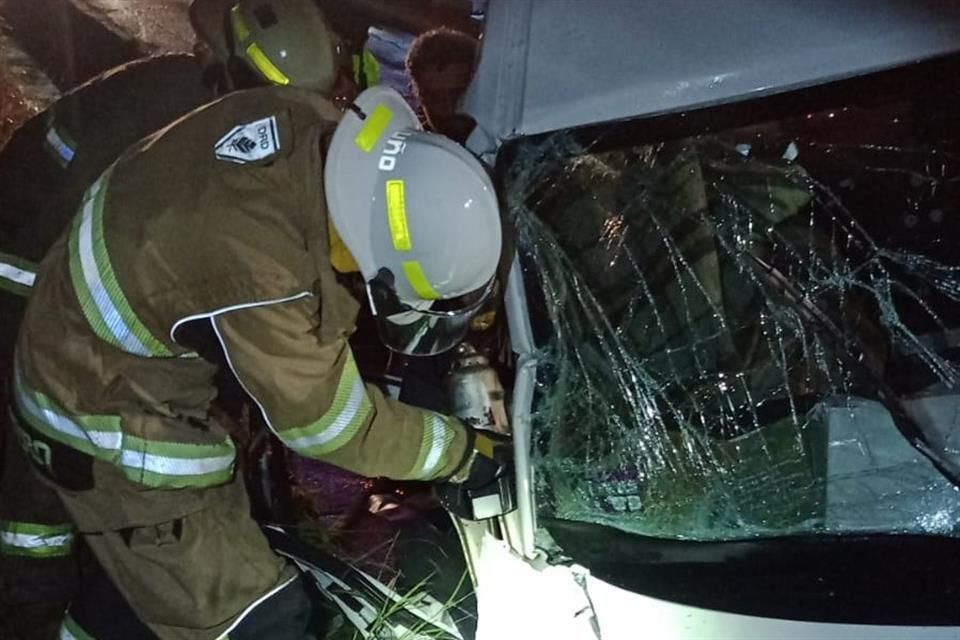 La víctima señaló que el conducto de un tráiler se impactó contra él, y tras el accidente, huyó.