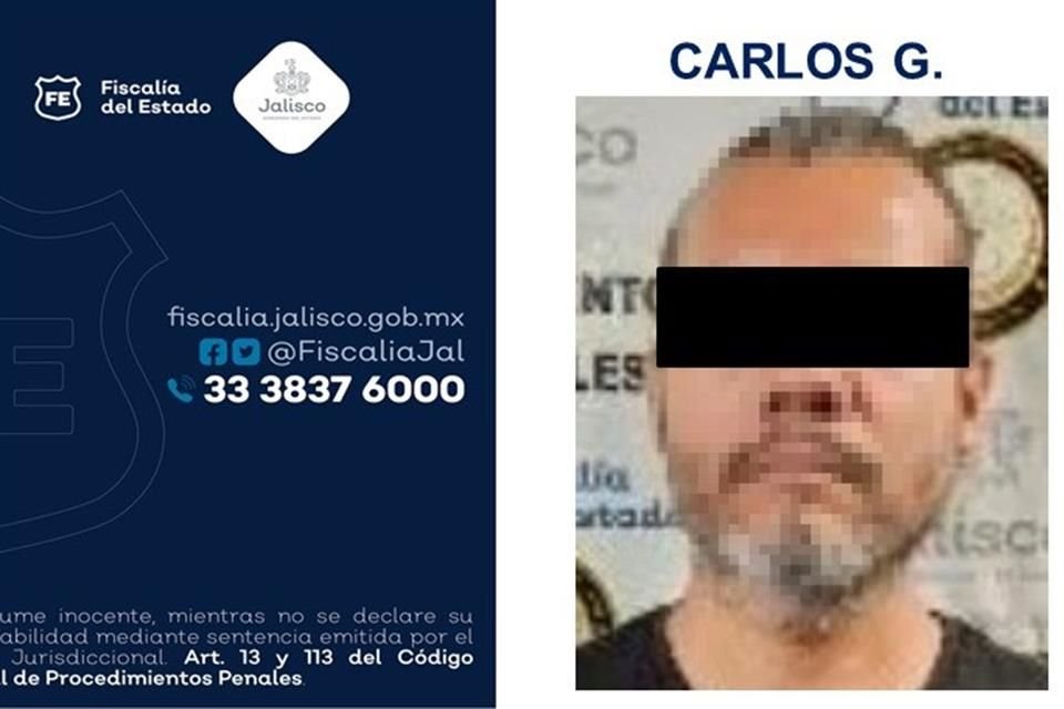 Carlos 'G' ya se encuentra en el complejo penitenciario de Puente Grande.