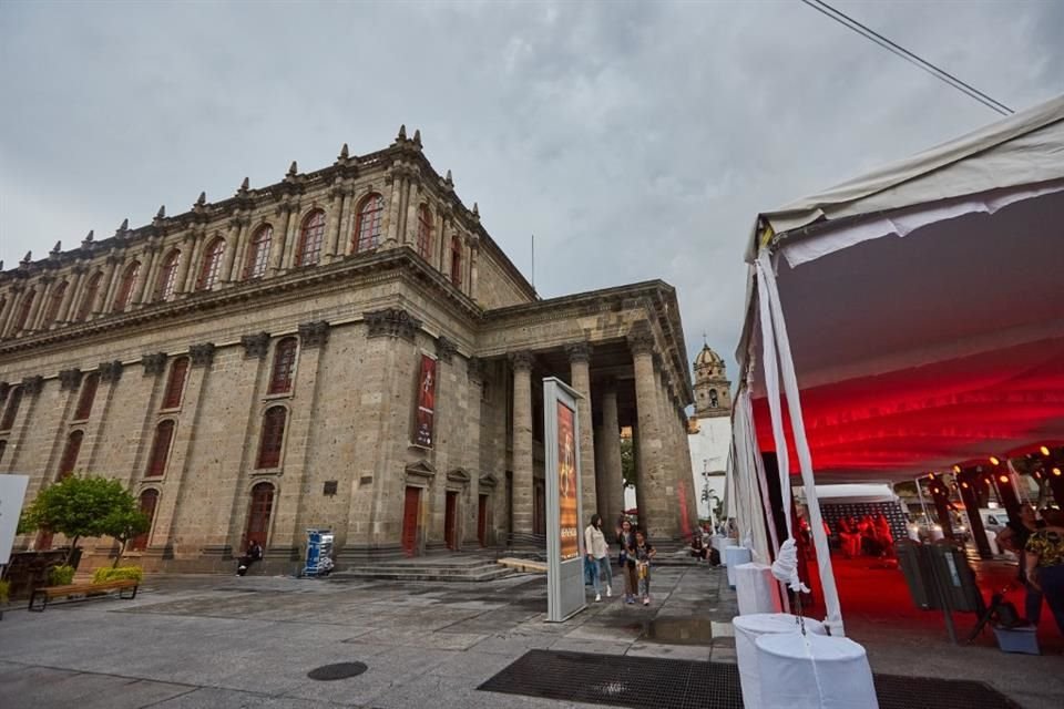 Previo a la ceremonia, se realizará la alfombra roja afuera del Teatro Degollado.