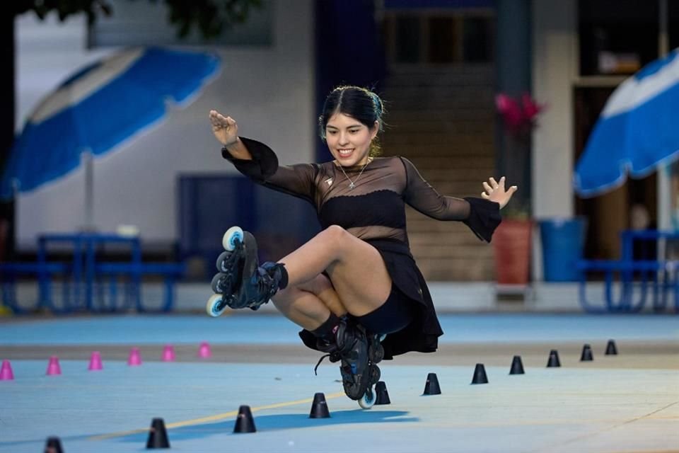 La patinadora sobre ruedas Marianna Mercado Muñoz quiere poner el nombre de Guadalajara y México en lo más alto, en los World Skate Games.
