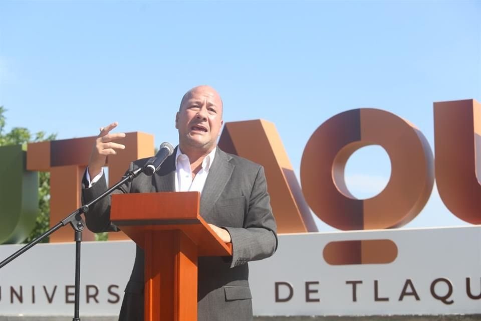 Enrique Alfaro, Gobernador de Jalisco en la inauguración del CUTlaquepaque.