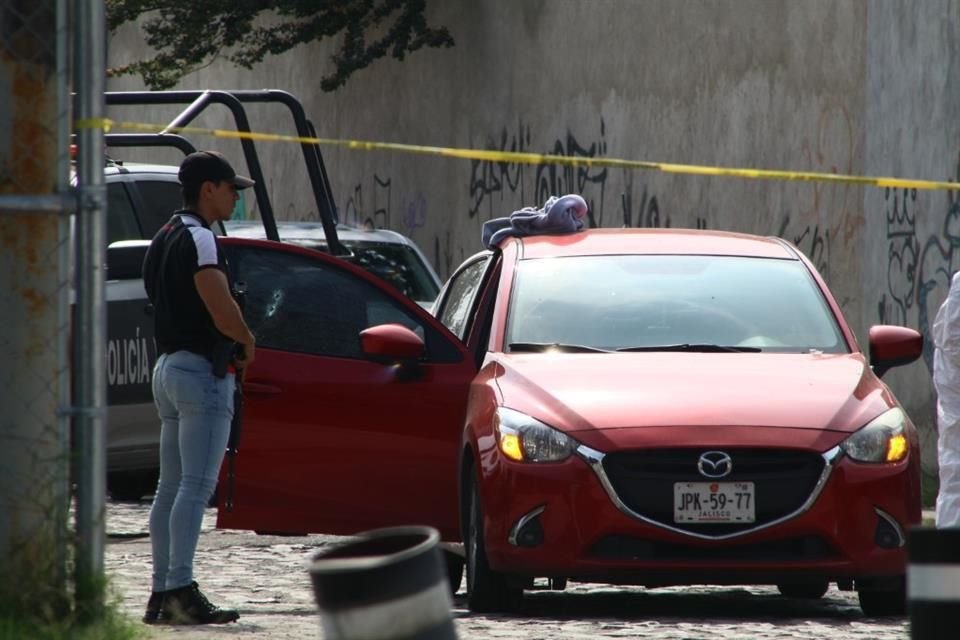 El ataque ocurrió cuando la la familia salía de un coto en Toluquilla.