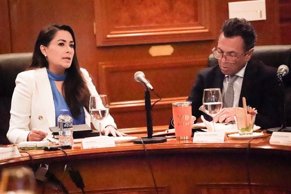Tere Jiménez, Gobernadora de Aguascalientes, y Pablo Lemus, Mandatario electo de Jalisco.