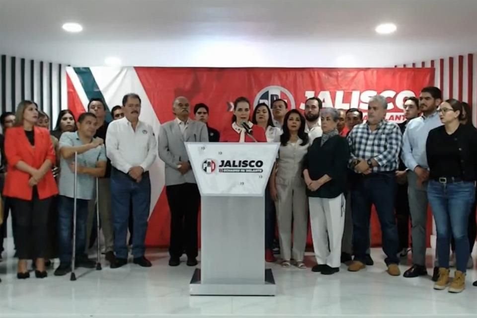 Laura Haro, presidenta del PRI Jalisco.