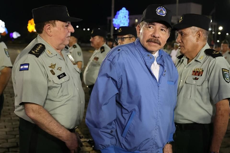 El Presidente Daniel Ortega durante un evento en Managua el 2 de septiembre del 2024.