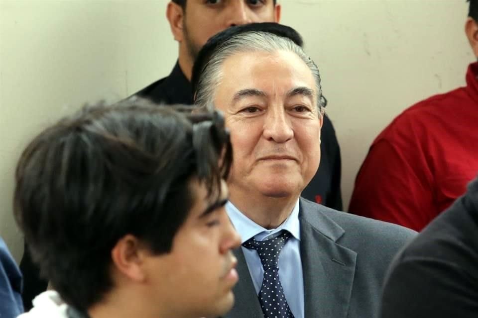 Alberto Lamas reapareció en un evento de Morena.
