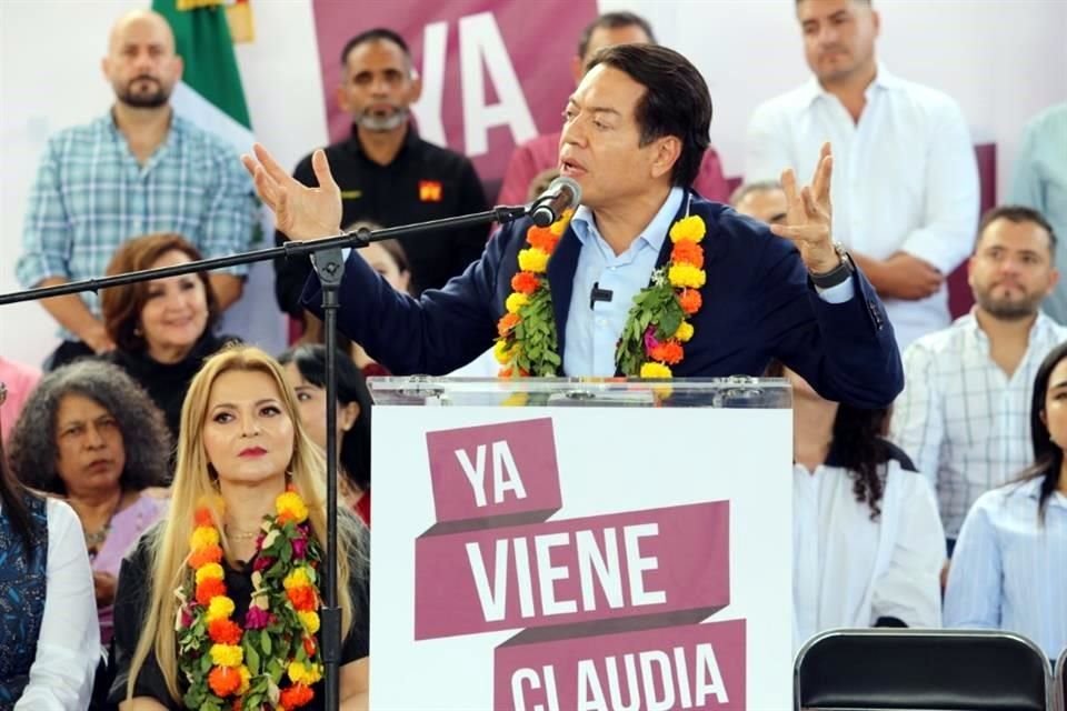 Mario Delgado exigió a Pablo Lemus frenar ataques contra Claudia Delgadillo.
