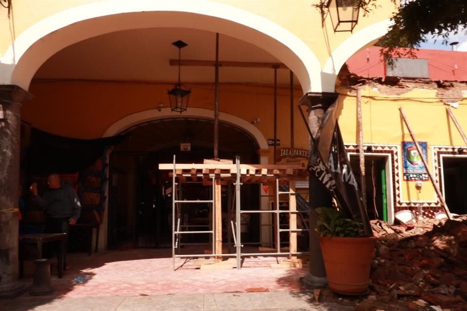 El Parián es un monumento histórico construido entre el siglo 16 y el siglo 19.