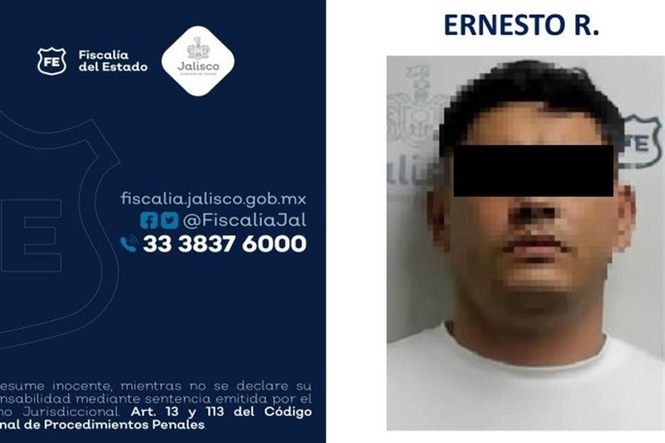 El imputado es Ernesto 'R', quien enfrentará los cargos en prisión preventiva, informó ayer la Fiscalía del Estado.