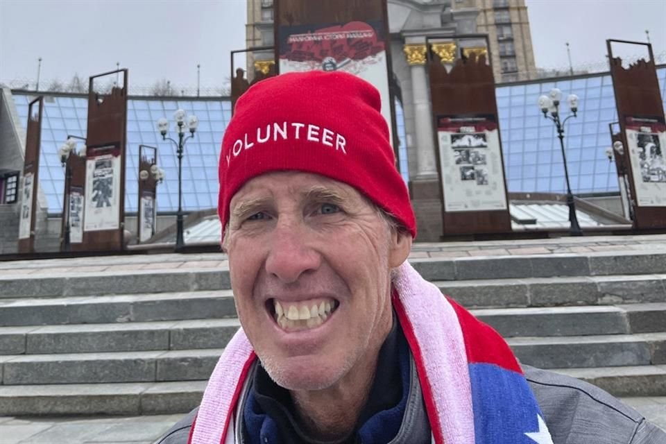 Ryan Routh, sospechoso del aparente atentado contra el ex Presidente Donald Trump, en Maidan, Ucrania, el 10 de abril del 2024.