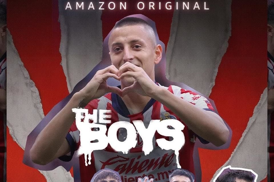 Amazon Prime firmó por 4 años con las Chivas, a las que comenzó a promocionar con sus contenidos exclusivos como la serie The Boys.