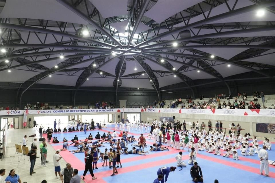 En el Centro Deportivo de Artes Marciales (Cedam) se practicarán diversos deportes de contacto como box, karate, taekwondo, judo y artes marciales mixtas.