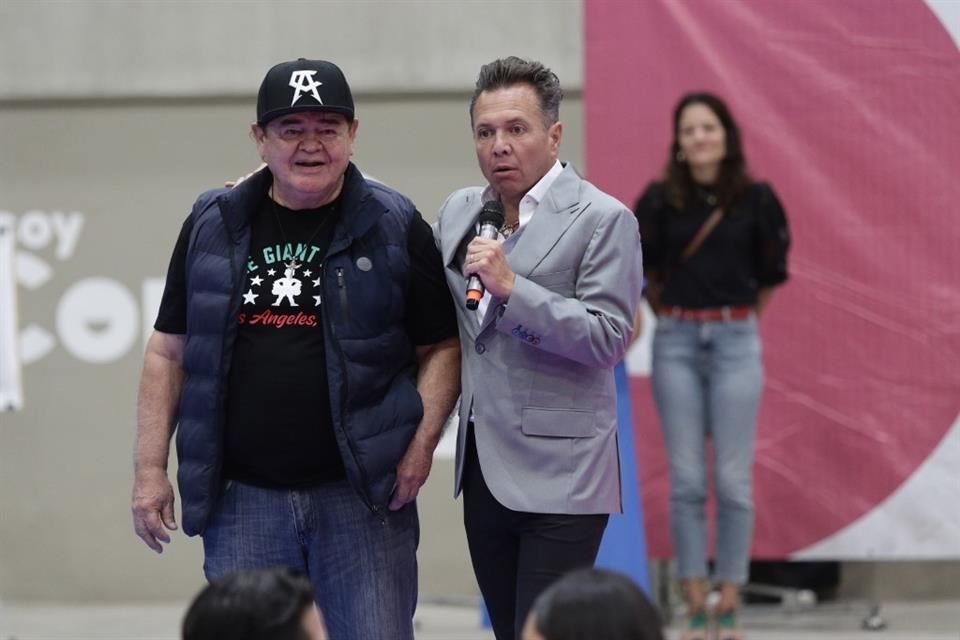 'Chepo' Reynoso y Pablo Lemus en la inauguración del Cedam.