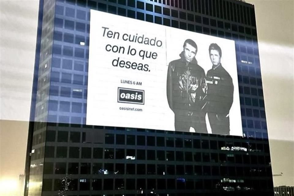 'Ten cuidado con lo que deseas. Lunes 6 AM', se lee en una publicación que hizo el proyecto de los hermanos Liam y Noel Gallagher, en IG.