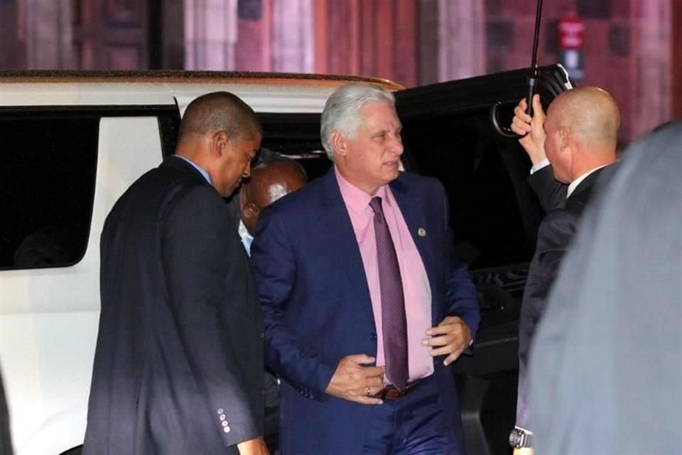 Miguel Díaz-Canel, Presidente de Cuba, fue uno de los invitados.