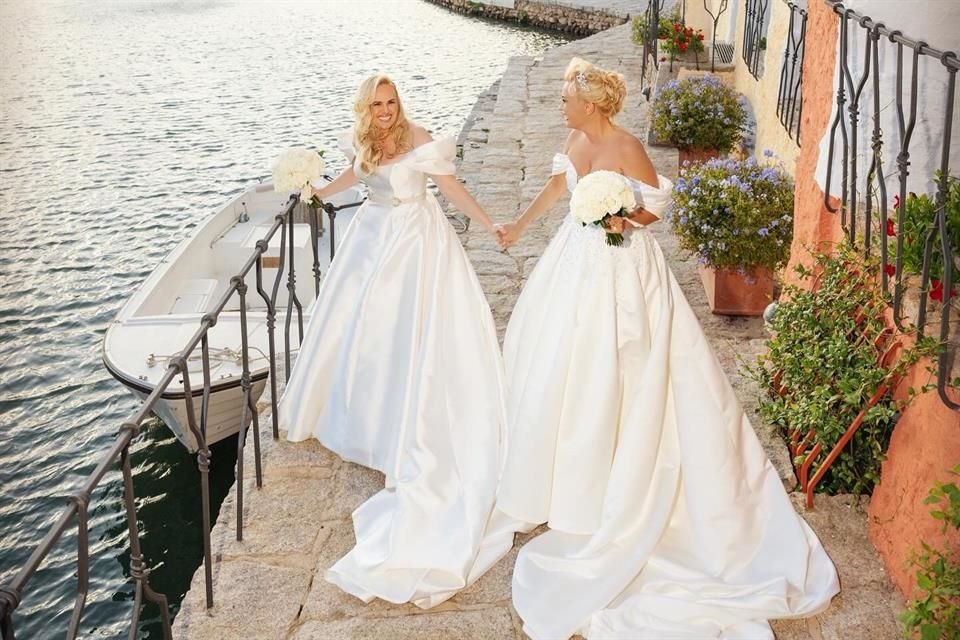 La actriz y la empresaria contrajeron matrimonio en septiembre en Italia.