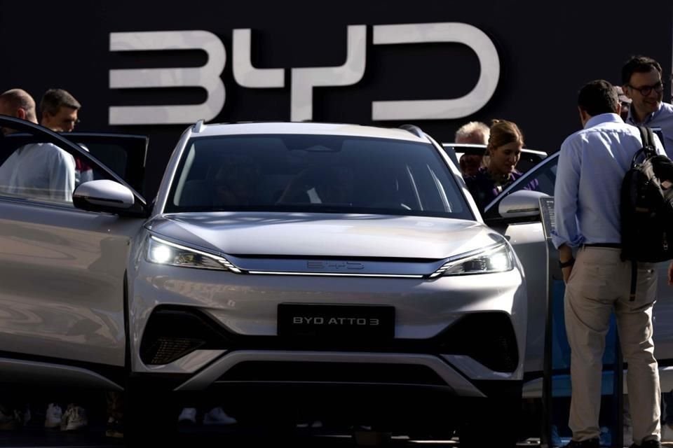 Los aranceles europeos a los autos eléctricos chinos contemplan una tasa del 17% a BYD, adicional al 10% ya existente.